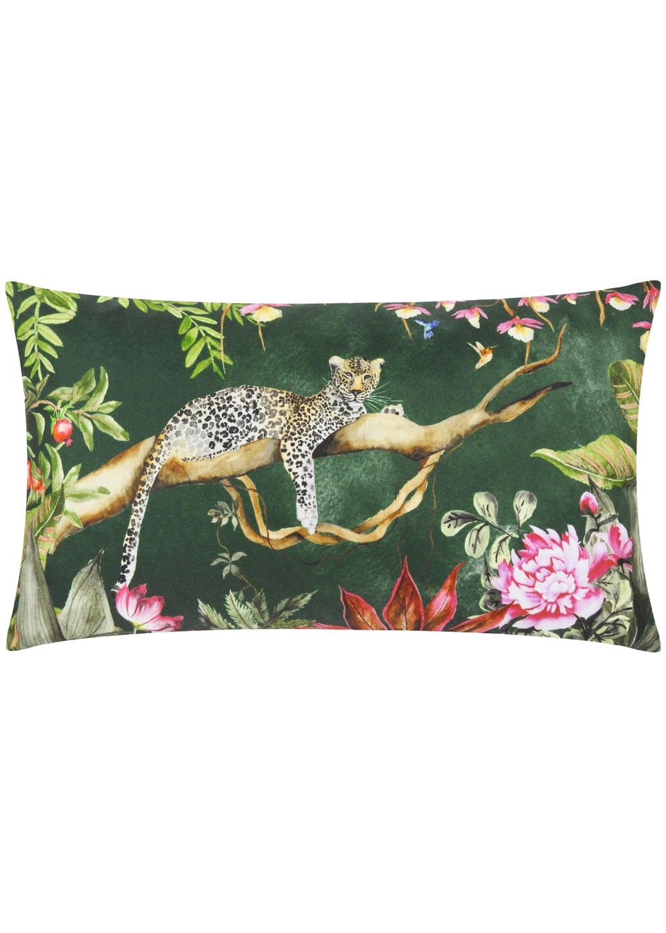 Evans Lichfield Leopard Outdoor Filled Cushion (30cm x 50cm x 8cm)