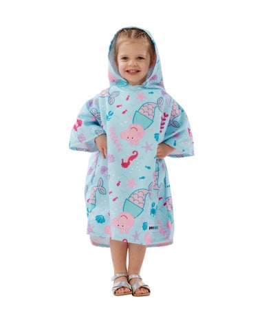 DRYMEE Peppa Pig Swimming Wearable Hooded Towel
