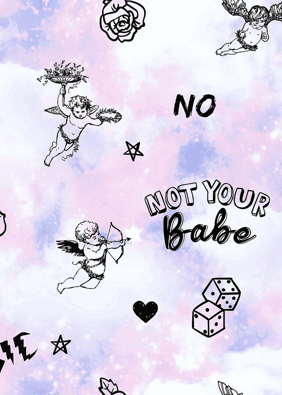 Sassy B_ Not Your Cherub Wallpaper