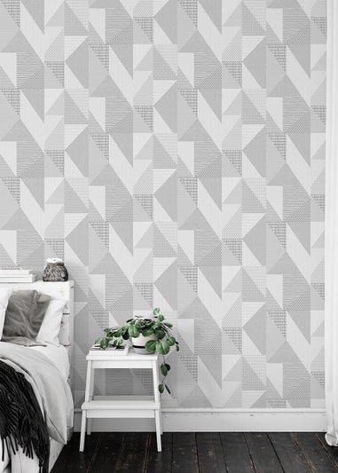 Catherine Lansfield Larsson Geo Wallpaper