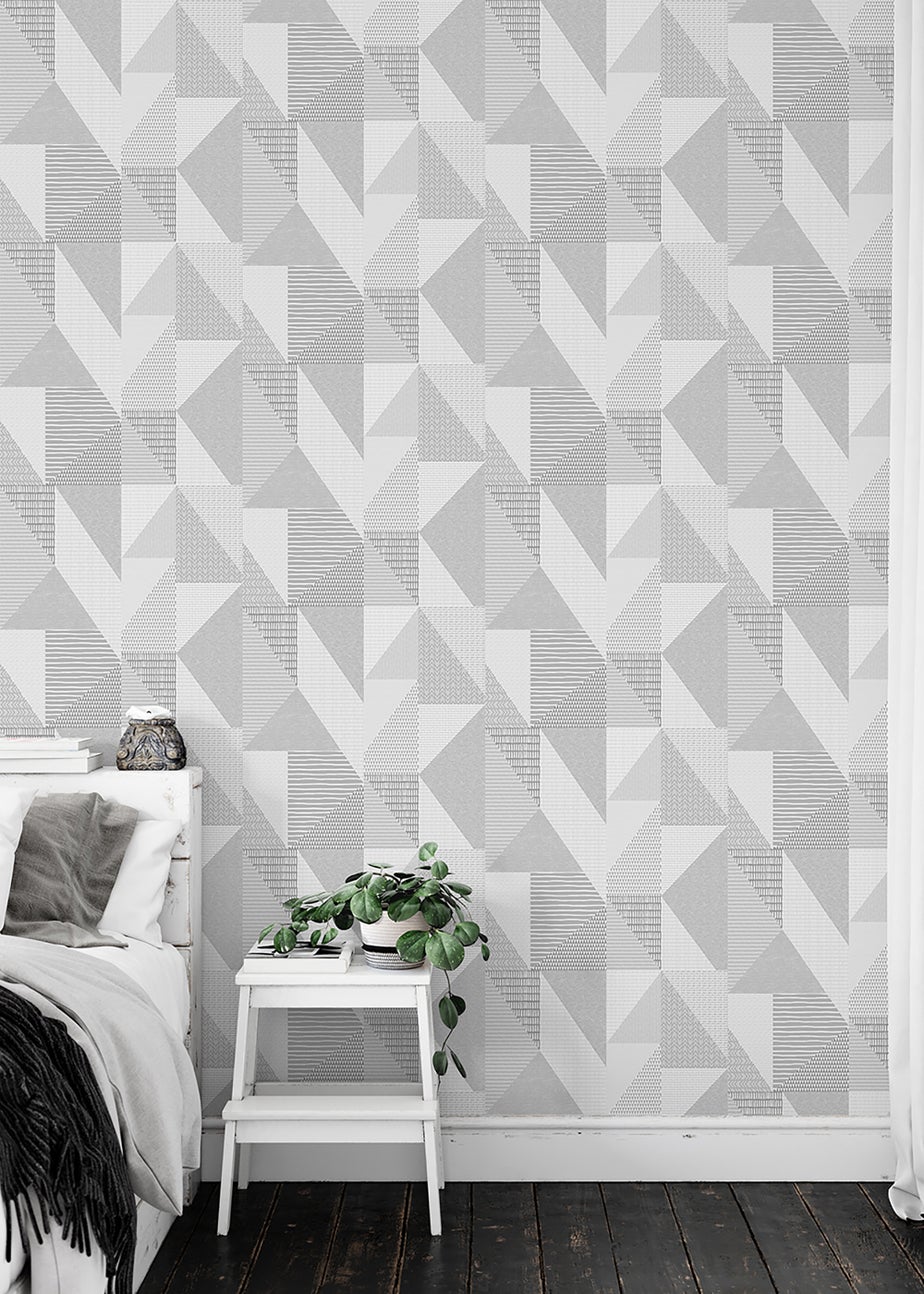 Catherine Lansfield Larsson Geo Wallpaper