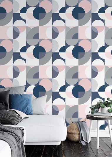 Catherine Lansfield Sirkel Wallpaper