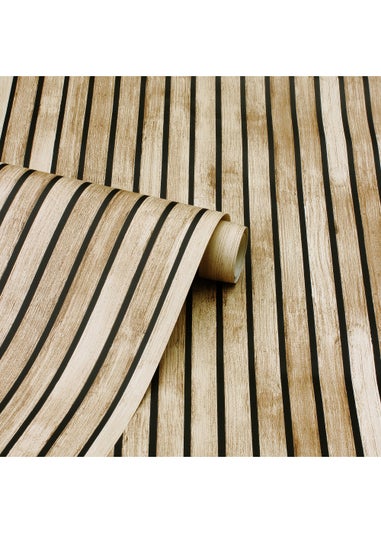 Arthouse Wood Slats Wallpaper