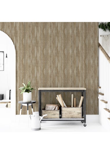 Arthouse Wood Slats Wallpaper