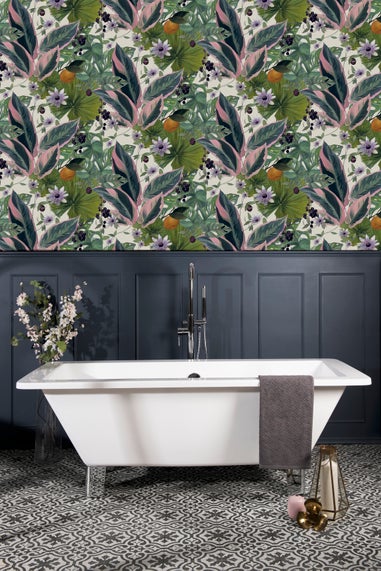 Arthouse Passion Flower Wallpaper