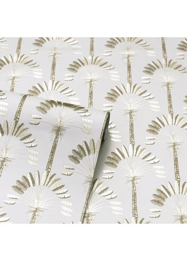 Arthouse Palm Palace Wallpaper