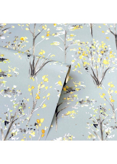 Arthouse Watercolour Tree Wallpaper