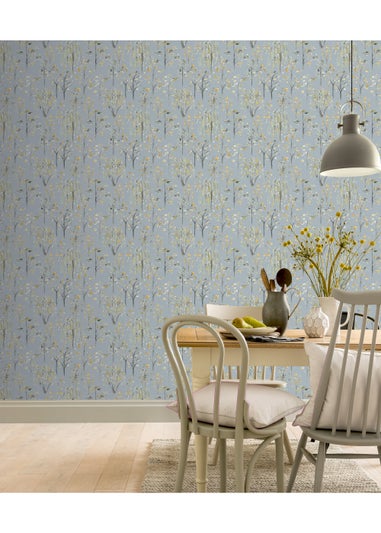 Arthouse Watercolour Tree Wallpaper