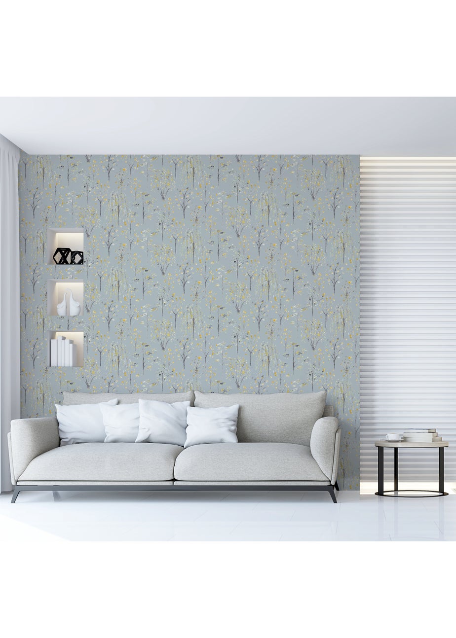 Arthouse Watercolour Tree Wallpaper