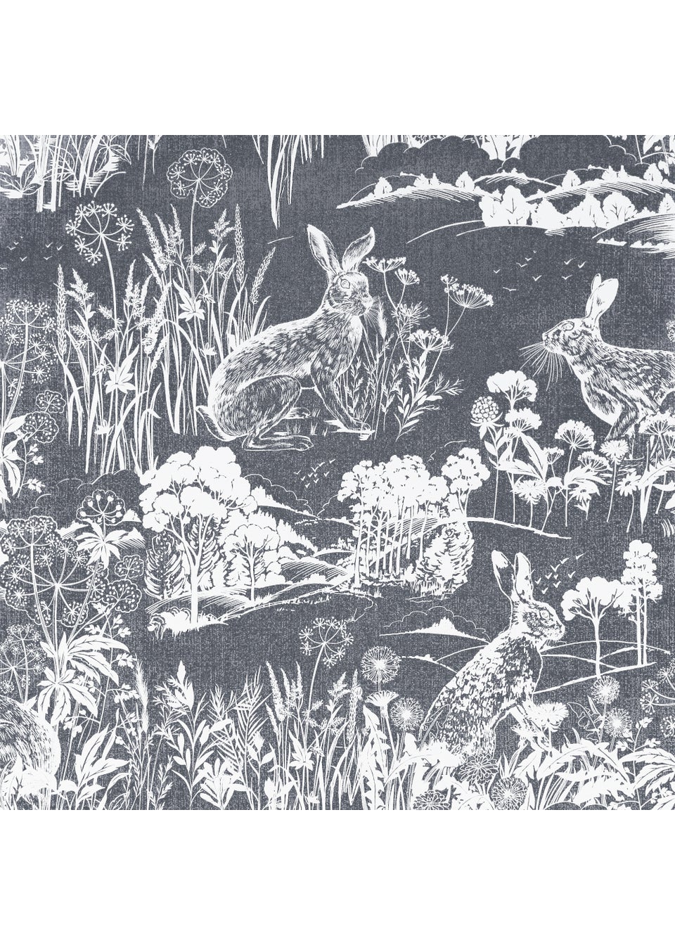 Arthouse Meadow Hare Wallpaper