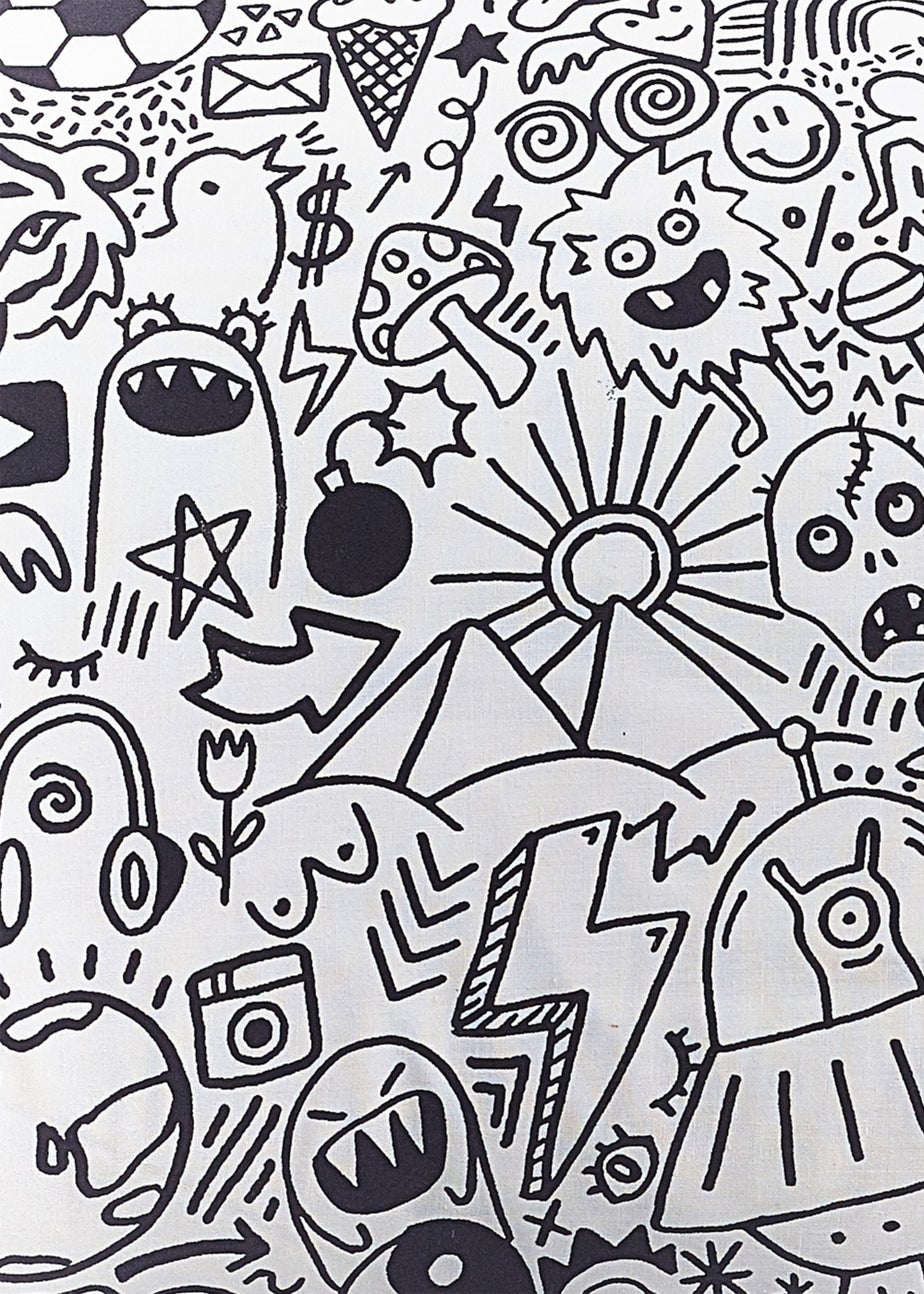 Style Lab Doodles Abstract Duvet Cover Set