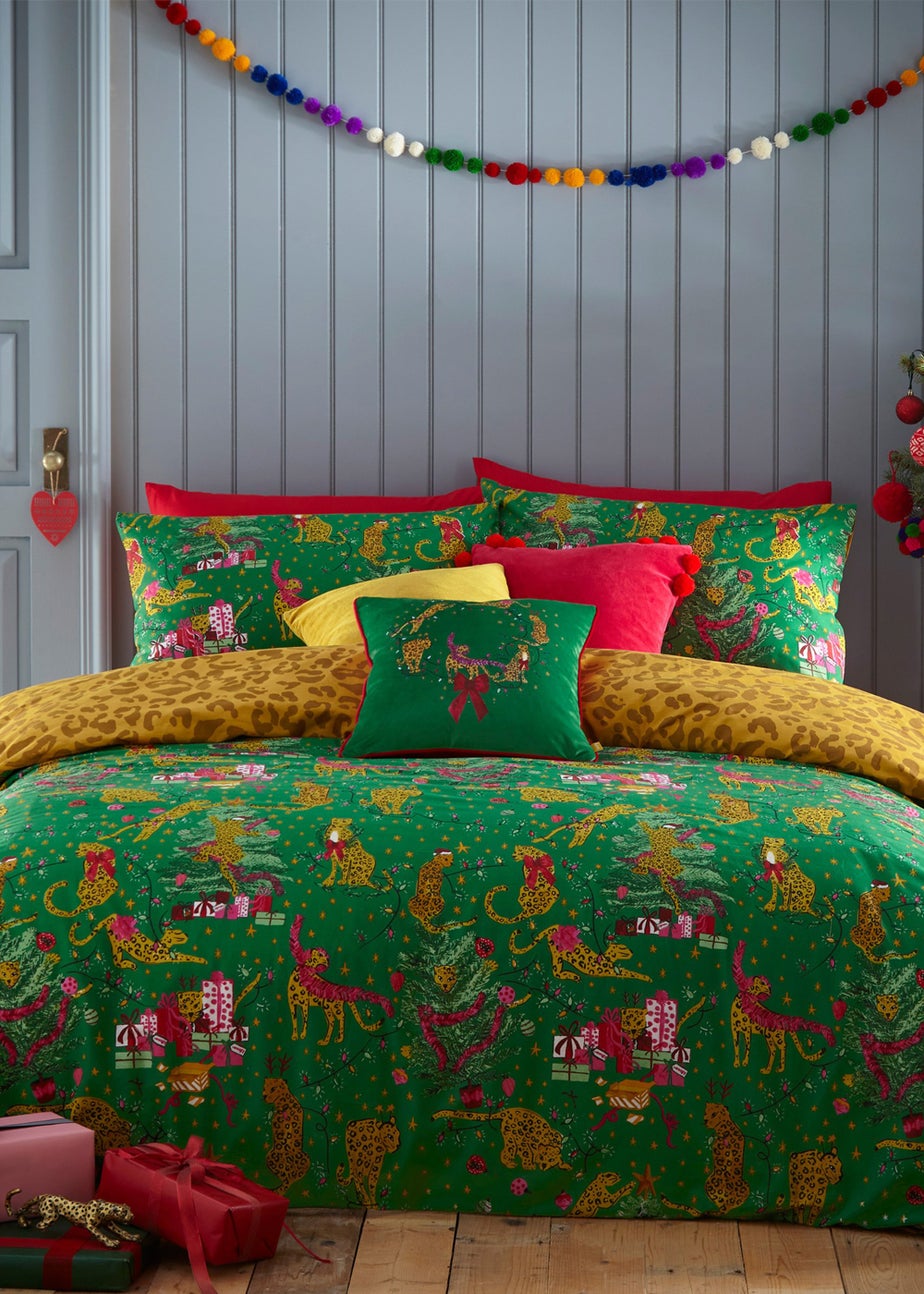 furn. Purrfect Christmas Duvet Cover Set