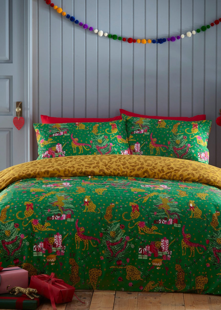 furn. Purrfect Christmas Duvet Cover Set