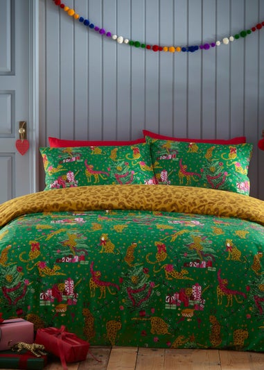 furn. Purrfect Christmas Duvet Cover Set