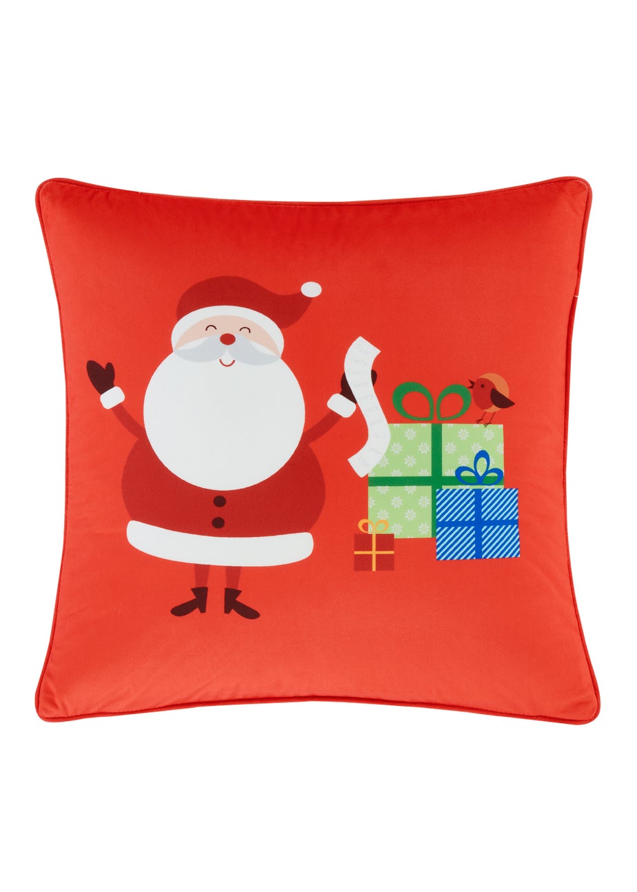 Catherine Lansfield Santa's Christmas Presents Cushion