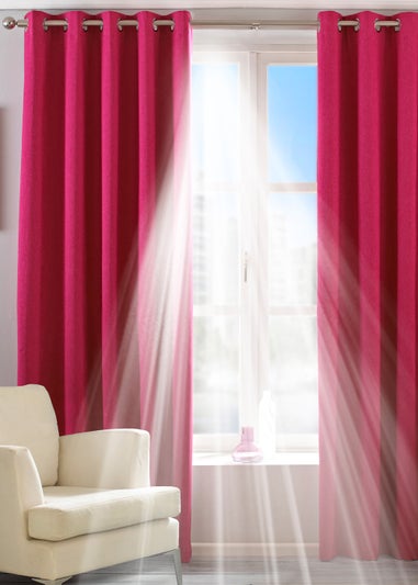 Riva Home Twilight Thermal Blackout Ringtop Eyelet Curtains