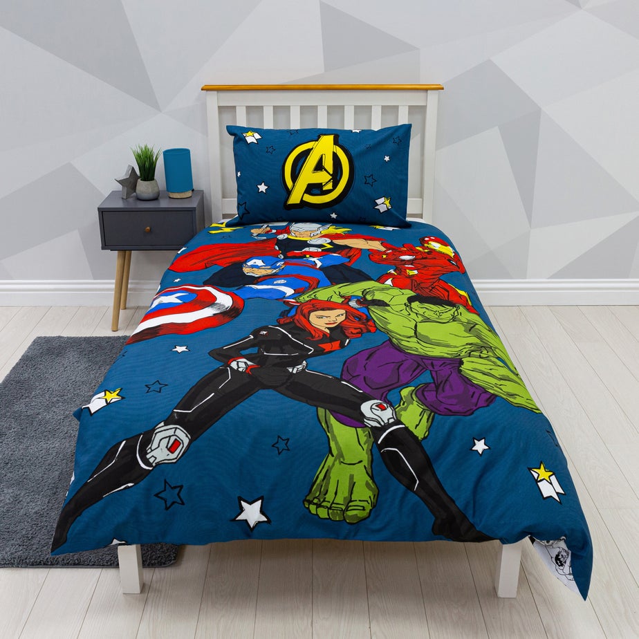 Marvel Avengers Assemble Reversible Duvet Cover Matalan