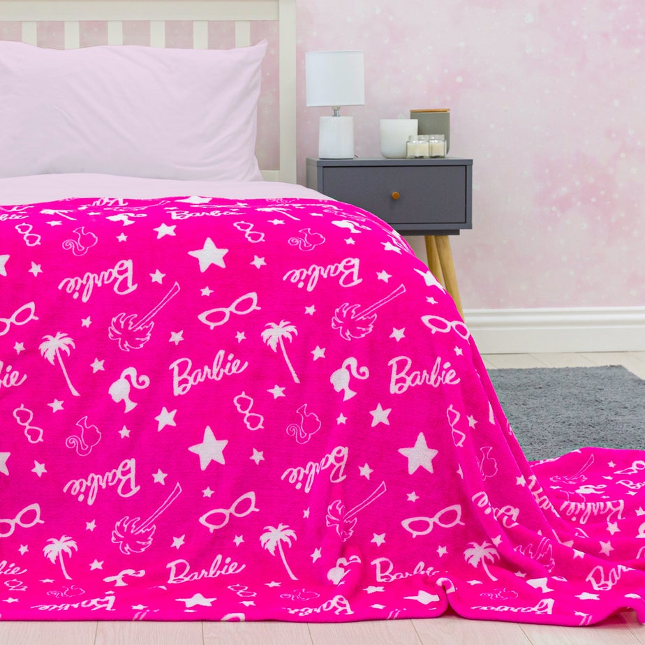 Barbie Stars Fleece Blanket
