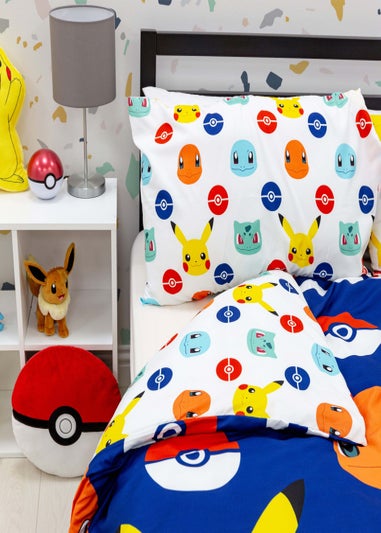 Pokemon Badges Duvet Cover