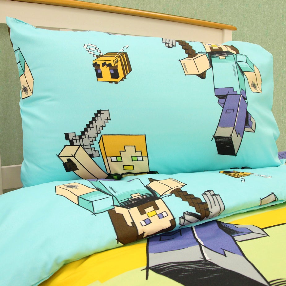 Minecraft Adventure Duvet Cover