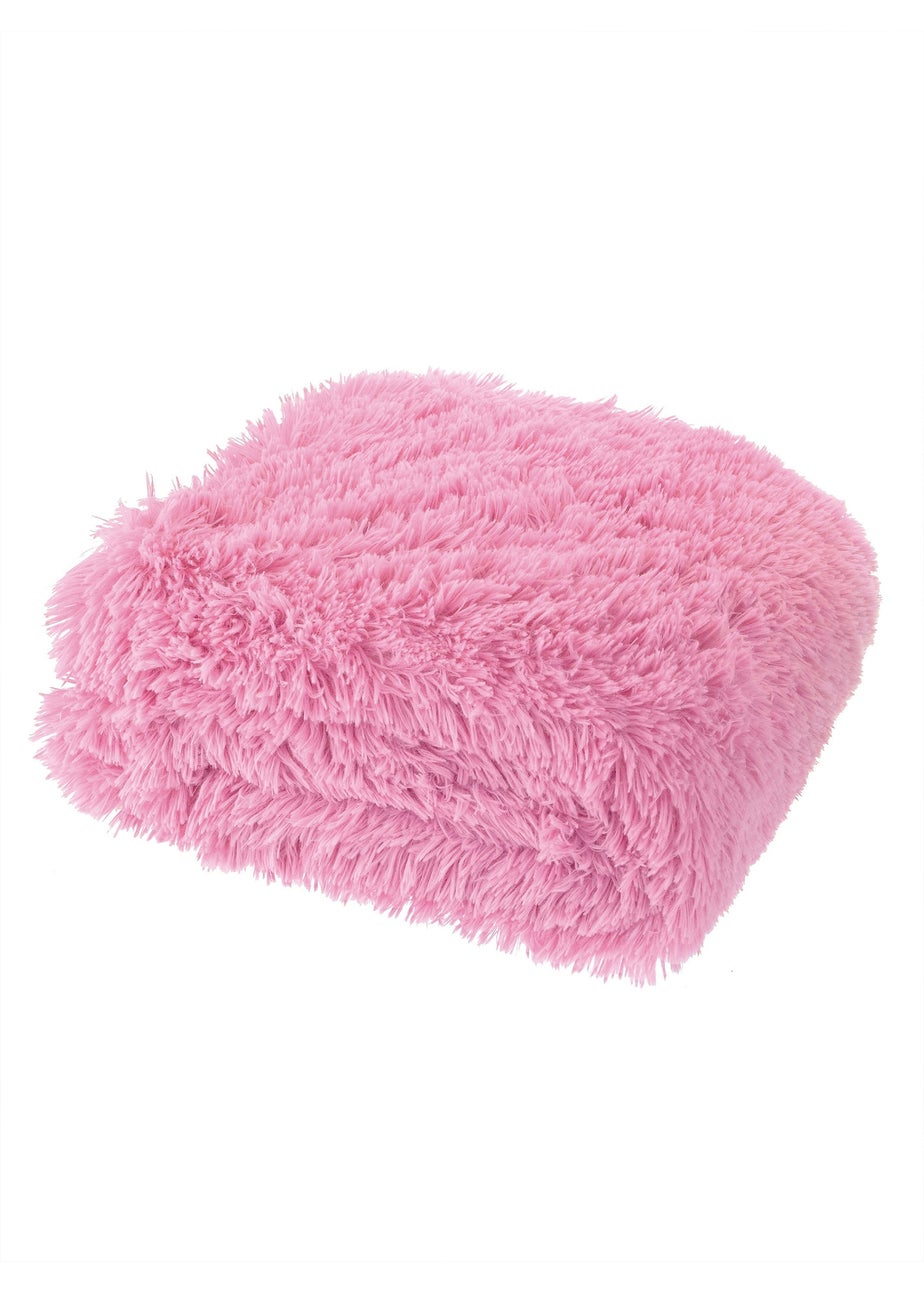 Catherine Lansfield Cuddly Deep Pile Blanket Throw (150x200cm)