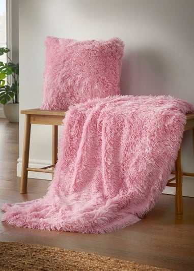 Catherine Lansfield Cuddly Deep Pile Blanket Throw (150x200cm)