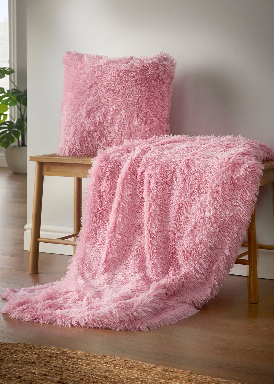 Catherine Lansfield Cuddly Deep Pile Blanket Throw (150x200cm)