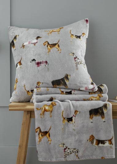 Catherine Lansfield Country Dogs Cushion