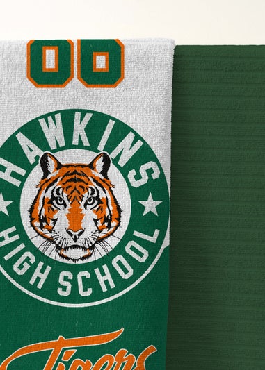 Stranger Things Tigers Towel