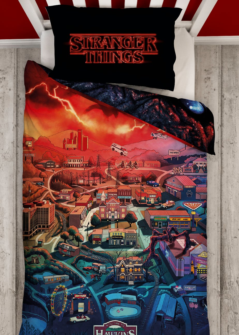 Stranger Things Keyart Single Duvet