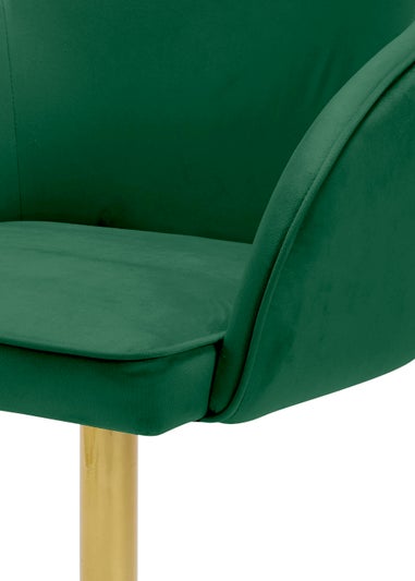 LPD Furniture Felix Office Chair Green (860x570x605mm)