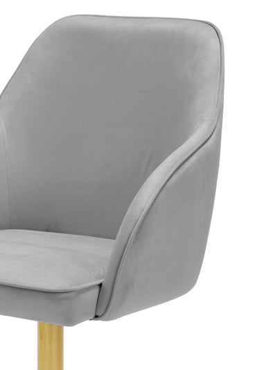LPD Furniture Felix Office Chair Grey (860x570x605mm)