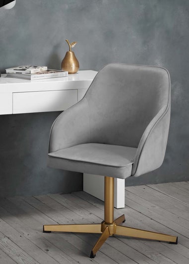 LPD Furniture Felix Office Chair Grey (860x570x605mm)