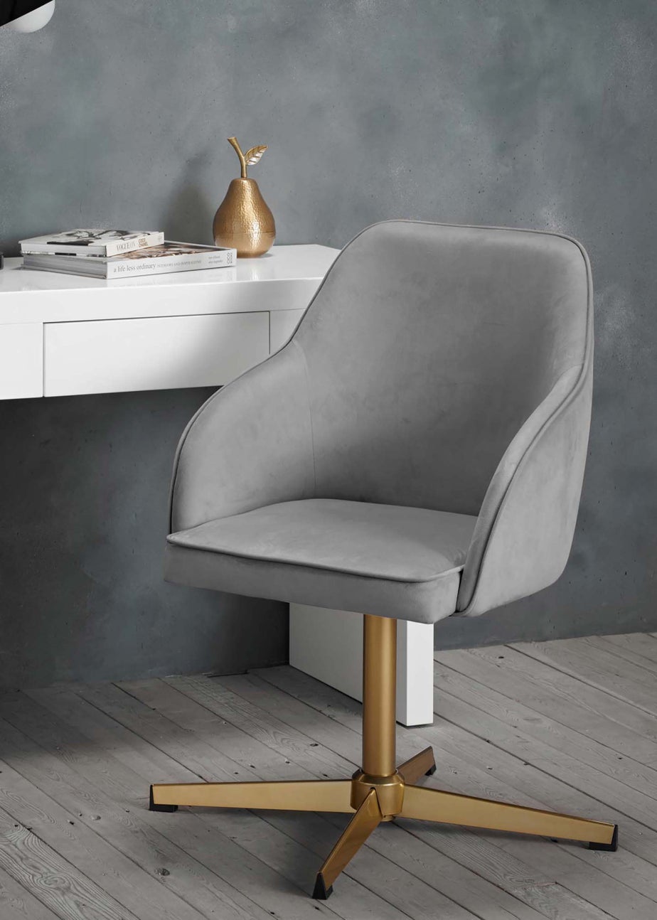 LPD Furniture Felix Office Chair Grey (860x570x605mm)