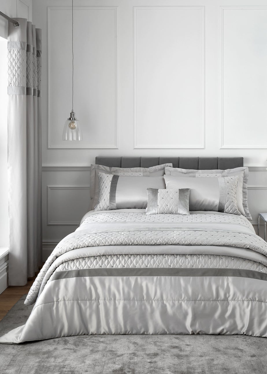 Catherine Lansfield Sequin Cluster Duvet Cover