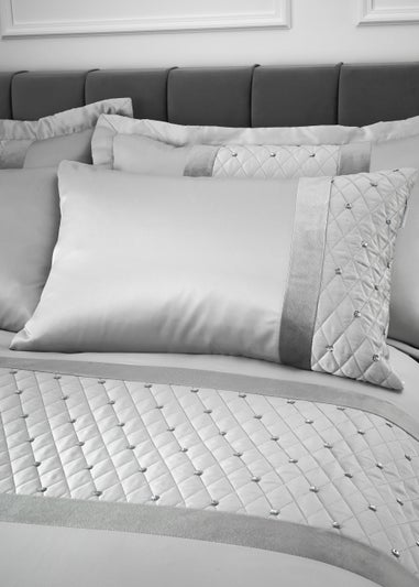 Catherine Lansfield Sequin Cluster Duvet Cover