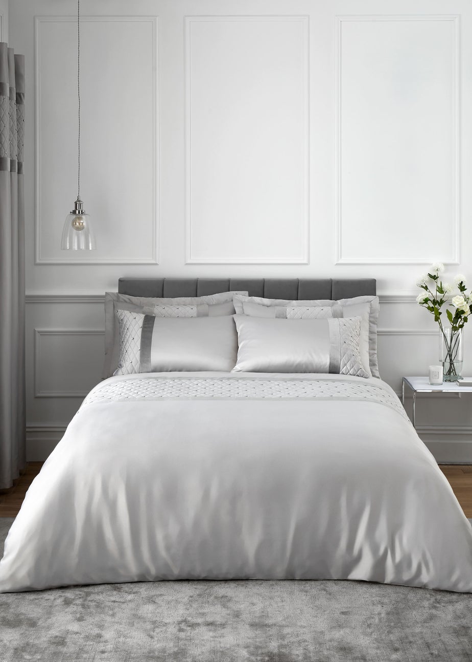 Catherine Lansfield Sequin Cluster Duvet Cover