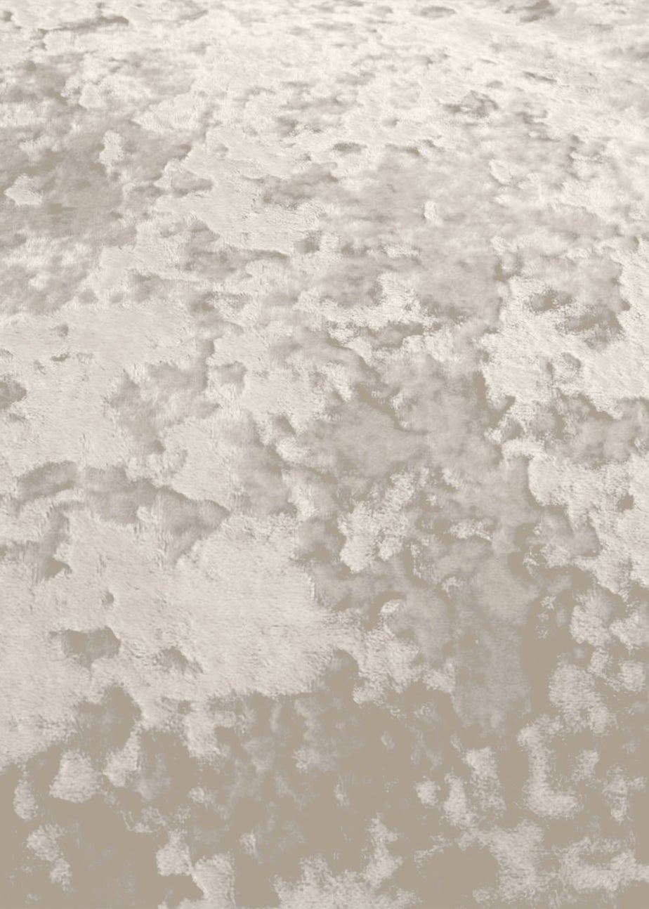 Catherine Lansfield Crushed Velvet Duvet Cover Set Natural