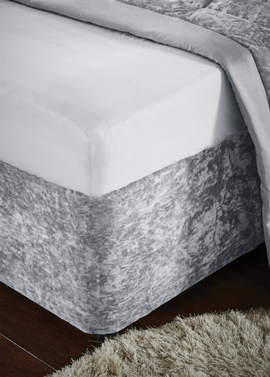 Catherine Lansfield Crushed Velvet Divan Base Wrap