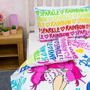 Rainbow High Glow Duvet Cover