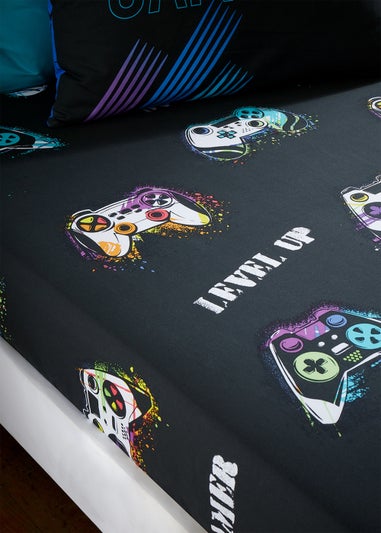 Catherine Lansfield Game Over Fitted Bed Sheet