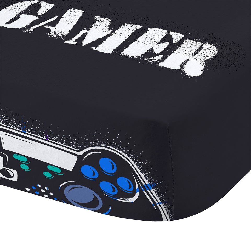 Catherine Lansfield Game Over Fitted Bed Sheet