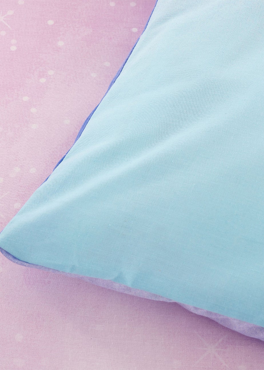 Catherine Lansfield Ombre Rainbow Clouds Reversible Duvet Cover Set Pastel