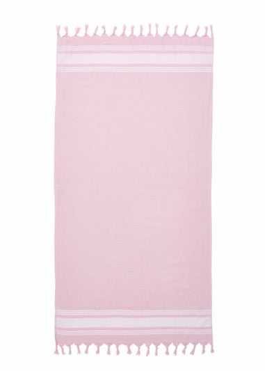 Catherine Lansfield Hammam Cotton Beach Towel Beach Towel