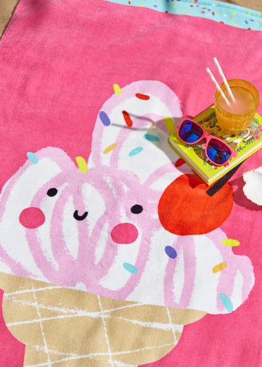 Catherine Lansfield I'm Melting Cotton Beach Towel