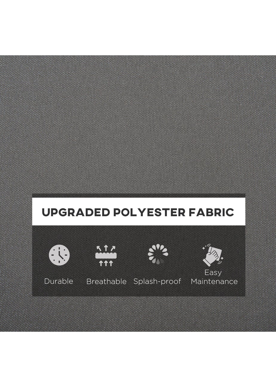 Outsunny 7 Piece Cushion Pad Set