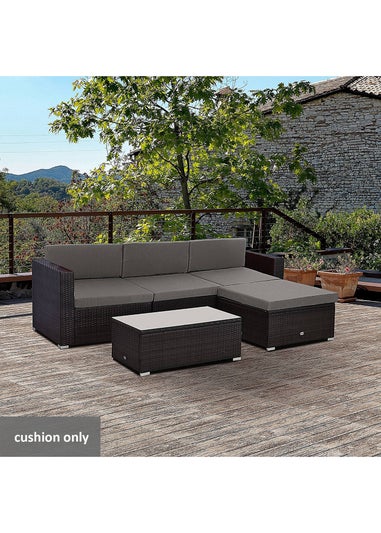 Outsunny 7 Piece Cushion Pad Set