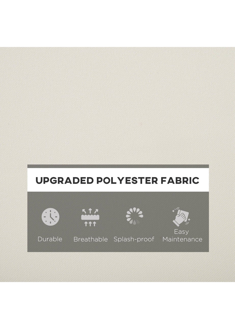 Outsunny 7 Piece Cushion Pad Set