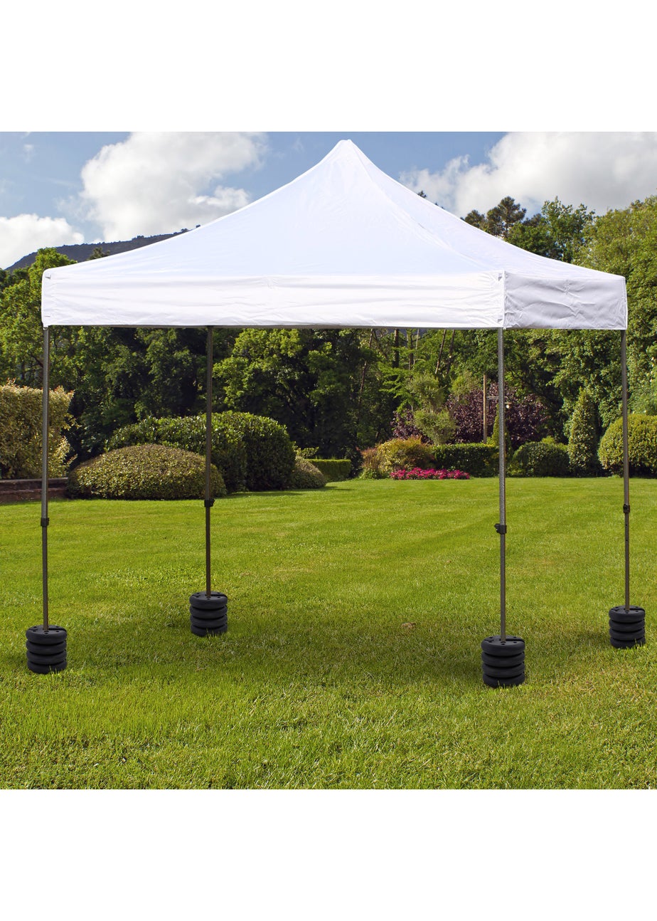 Outsunny 4 PCs Sand Fillable Weights Set for Gazebo Tent