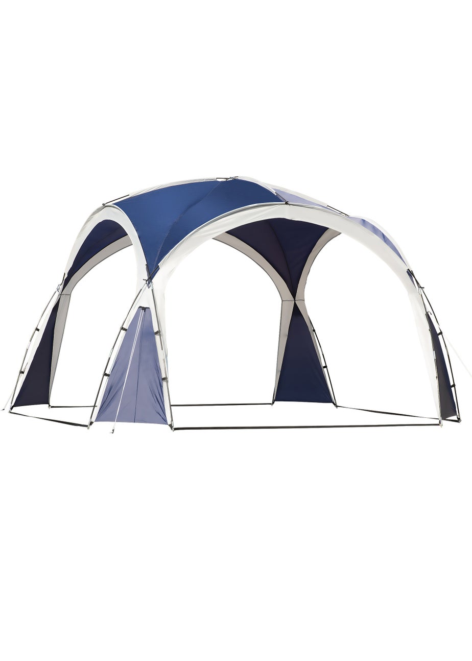Outsunny Camping Gazebo Dome Tent (3.5 x 3.5M)